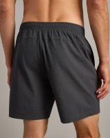 Rhone Men's Pursuit Trail Shorts Asphalt back view