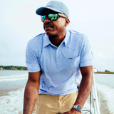 Poncho Outdoors Performance Polo The Haulover Inlet lifestyle alternate