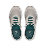 On Running Women's Cloud 6 Versa Pearl/Larch top view
