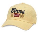American Needle Coors Banquet Ballpark Hat classic colorway side angle