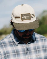 Free Fly Classic Stripes Snapback F0133 2 side view