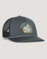 Free Fly Morning Person Foam Trucker Hat F0093 2 side view