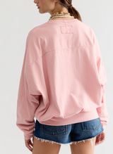 Free People Women's Epic Long Sleeve Top Washed Black detail