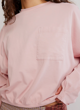 Free People Women's Epic Long Sleeve Top Peach Skin back