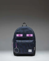 Herschel Youth Minecraft Heritage Backpack in Enderman back view