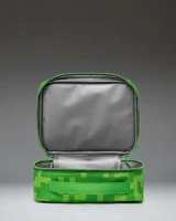 Herschel Supply Co Youth Minecraft Pop Quiz Lunch Box in Creeper detail view
