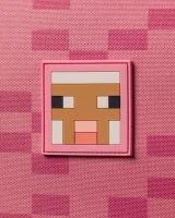 Herschel Supply Co Youth Minecraft Pop Quiz Lunch Box in Pink Sheep back view
