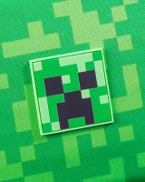 Herschel Supply Co Youth Minecraft Pop Quiz Lunch Box in Creeper back view