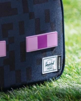 Herschel Supply Co Youth Minecraft Pop Quiz Lunch Box in Enderman detail view