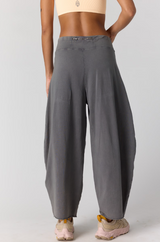 FP Movement Women's Hot Shot Easy Pants Vintage Black back view