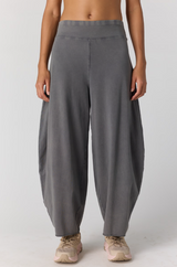 FP Movement Women's Hot Shot Easy Pants Vintage Black front view