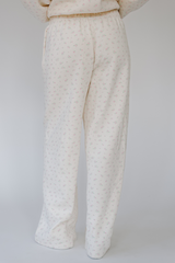 Happy Camp3r Peony Sprinkle Sweatpants Buttercream Back