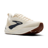 Brooks Men's Ghost Max 4 Road Running Shoes Arctic Wolf Navy Coconut tilt