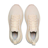 Brooks Women's Ghost Max 4 Road Running Shoes Arctic Wolf/Rose/Coconut top view