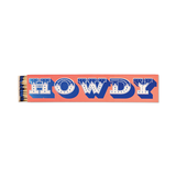 Paddywax Howdy Slender Boxed Matches Howdy packaging