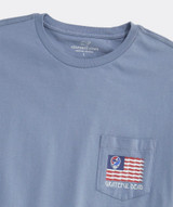 Vineyard Vines x Grateful Dead Men's USA Flag Tee