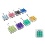 Keyboard Fidget Keychain toy view