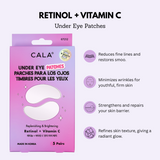 Retinol & Vitamin C Under Eye Patches product front