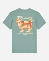 Goat USA Boys' GOATcakes Tee stepped sage back