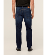 DUER Men's Performance Denim+ Straight Jeans in Heritage Indigo detail view