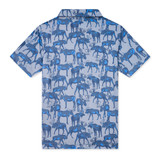 Chubbies Boys' Performace Polo in The Moose On The Loose