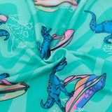Chubbies Boys' Performace Polo in The Fossil Fuel