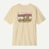 Patagonia Men's 73' Skyline Tee Undyed Natural front view