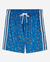 Goat USA Boys' Sports AOP Mesh Shorts Royal Detail front view
