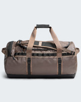 The North Face Base Camp 71L Duffel Bag in Smokey Brown/TNF Black/Garnet side view
