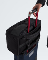 The North Face Base Camp Voyager 35L Travel Pack TNF Black/Asphalt Grey front view