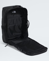 The North Face Base Camp Voyager 35L Travel Pack TNF Black/Asphalt Grey back view