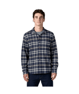 Patagonia Men's Fjord Stretch Flannel Freeride New Navy front