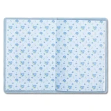 Iscream Blue Floral Journal inside front cover