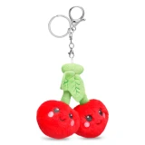 Iscream Cherries Bag Charm front view