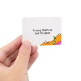 Big Potato Games Add To The Playlist Travel Game Tin cards detail