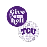 Victory Lap TCU Coasters Set