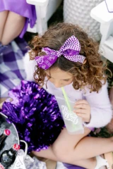 Victory Lap TCU Sideline Scarf Victory Lap TCU Sideline Scarf folded view