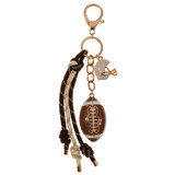 TYLER'S Football Bag Charm Keychain Football Bag Charm Keychain detail view
