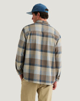 Free Fly Men's Gallatin Overshirt Desert Tan Plaid front