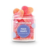 Candy Club Peach Hearts Gummies product detail