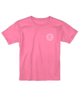 Puppie Love Girls' Princess Pup Tee Azalea front view