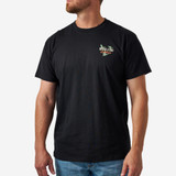 Burlebo Men's Field Companion Tee in Black side view