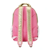 Packed Party Gold Butterfly Backpack with Tuckaway Wings worn view