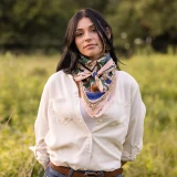 Handker 34 Wild Rag Dandy Bandana folded display
