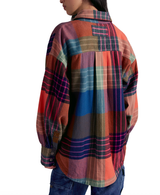 Free People Ashley Plaid Shirt Screenshot side detail
