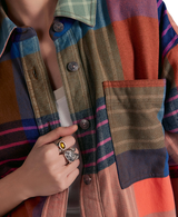 Free People Ashley Plaid Shirt Screenshot back view