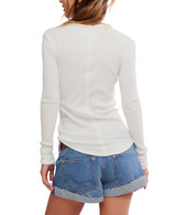 Free People Jamie Henley Top Ivory back view
