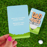 Gift Republic Dad Jokes: Golf Edition card deck display