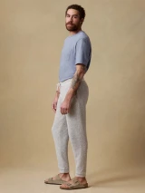 Faherty Whitewater Sweatpants P Grey Shell Loop side view