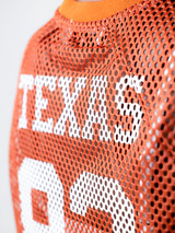 Established & Co. Women's University of Texas Vintage Practice Jersey colorway 045 detail view